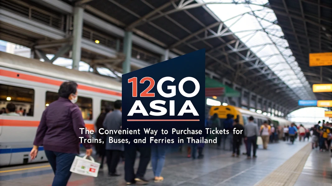 12Go Asia – הדרך הנוחה לרכוש כרטיסים לרכבות, אוטובוסים ומעבורות בתאילנד