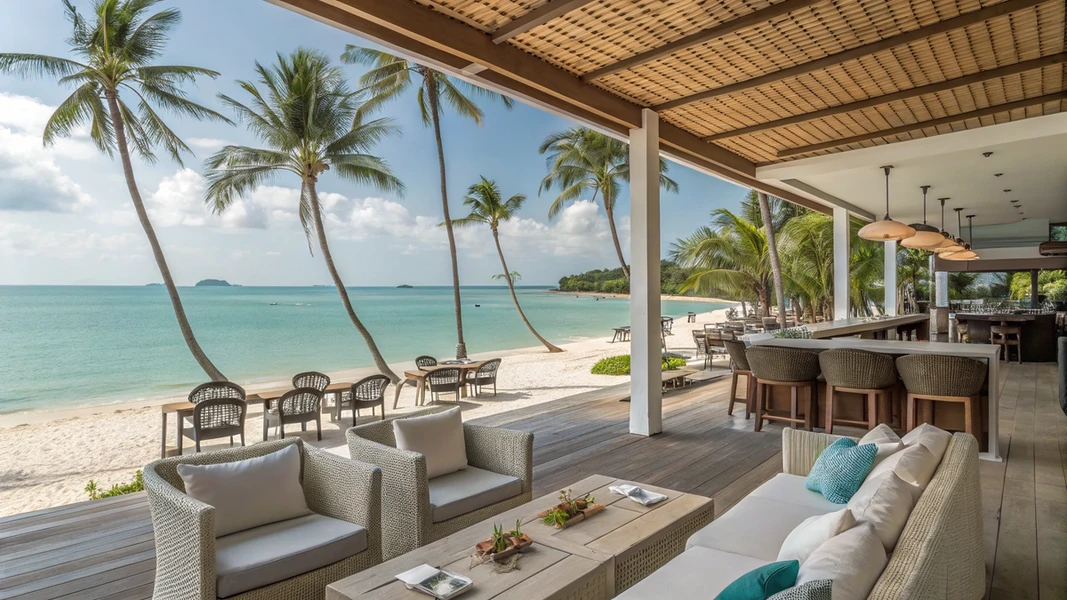 Chi Samui Beach Club – מועדון חוף יוקרתי עם ניחוח בינלאומי בקוסמוי