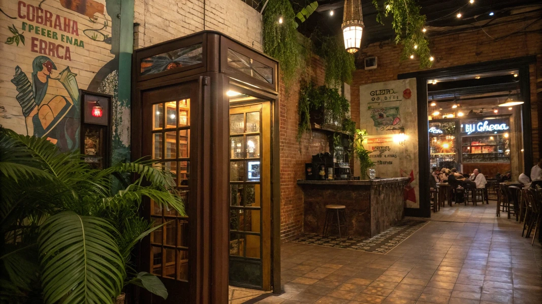 Havana Social: בר קוקטיילים סודי בסגנון קובני – כניסה דרך תא טלפון, אווירה ייחודית ומוזיקה לטינית