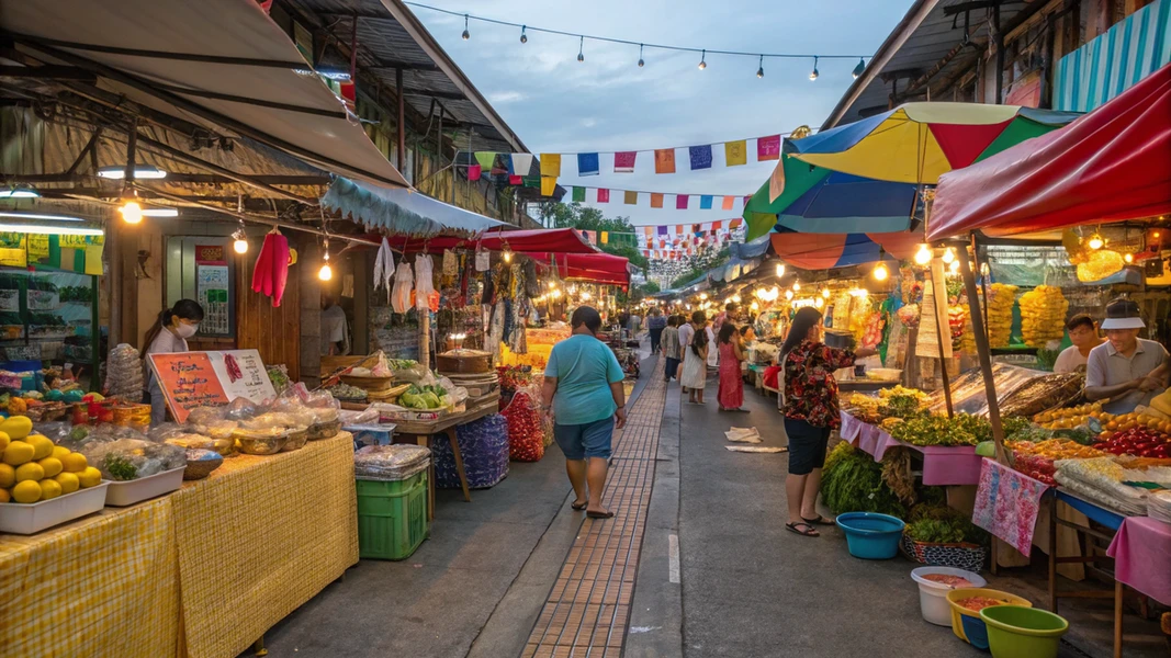 Phuket Weekend Market (Naka Market) – שוק סוף השבוע הפופולרי והססגוני בפוקט