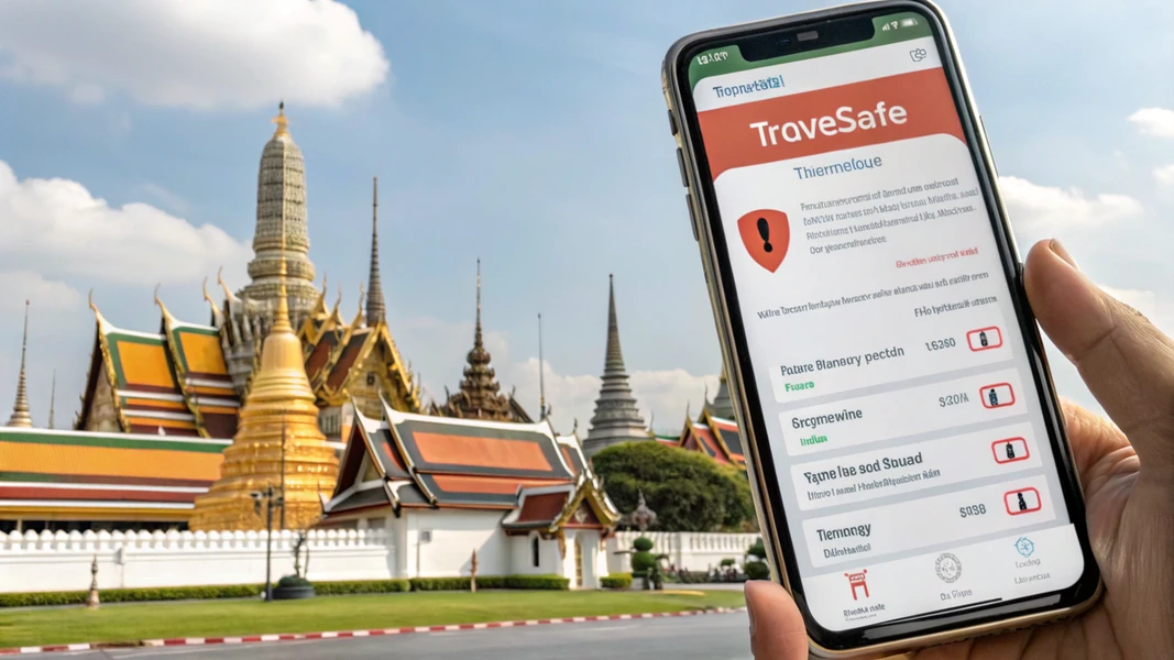 TravelSafe – האפליקציה המושלמת למידע מעודכן על מספרי חירום ותמיכה למטיילים בתאילנד