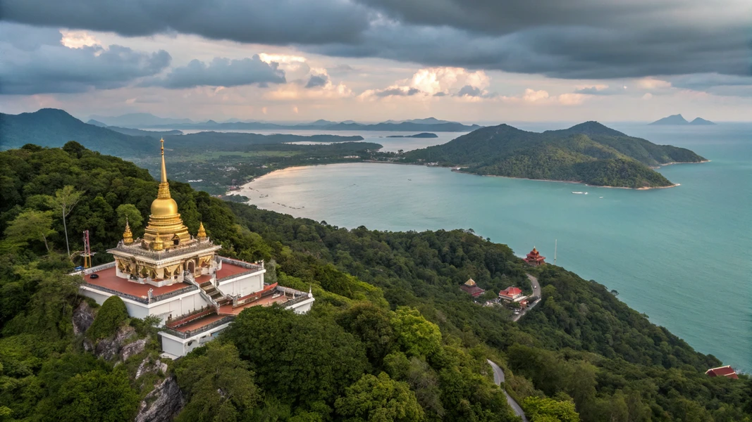 Wat Khao Hua Jook – מקדש על פסגת ההר עם תצפית מרהיבה על קוסמוי